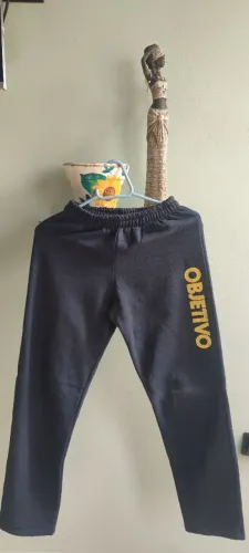 Calças moletom unissex Colégio Objetivo