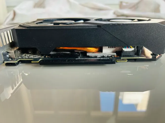 PLACA DE VÍDEO ASUS TUF GAMING GTX 1660 Ti O6G EVO OC 6GB GDDR6