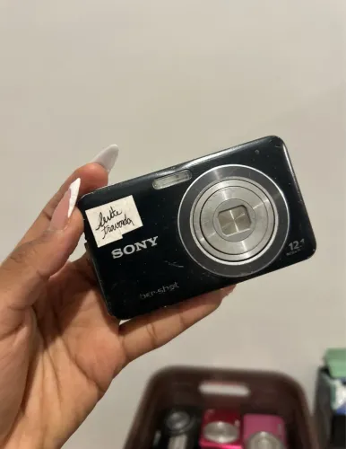 câmera com defeito sony cybershot w310 no estado para reparo