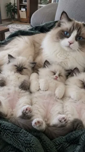 Filhotes lindos de ragdoll faça sua reserva 