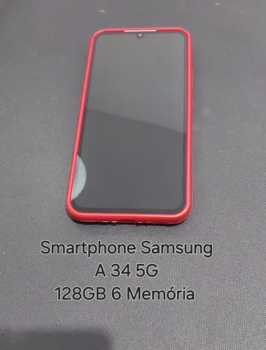 Smartphone Samsung Galaxy A 34. 128GB 6 Memória