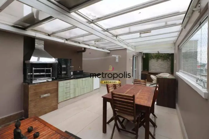 Cobertura com 2 dormitórios à venda, 131 m² por R$ 1.400.000,00 - Cerâmica - São Caetano d