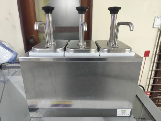 Dosador de Calda Triplo inox