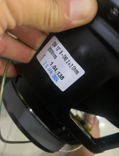 Alto Falante Subwoofer 12'' 200w Rms - Bomber