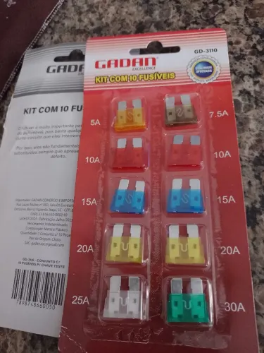 Fusíveis automotivo 