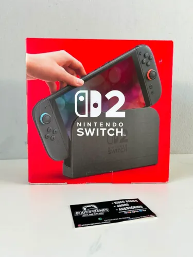 Nintendo Switch 2 NOVO!! (Aceito Cartão)