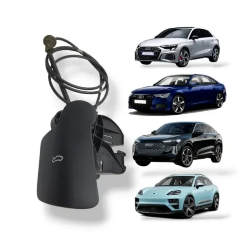 Alavanca Abertura Capô Audi A3 A4 A5 A6 Q5 Porche Macan 2019 a 2024 com Cabo