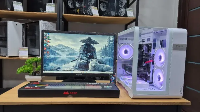 PC GAMER RYZEN 7 5700X, RX 6600, COMPLETO, RODA TUDO!