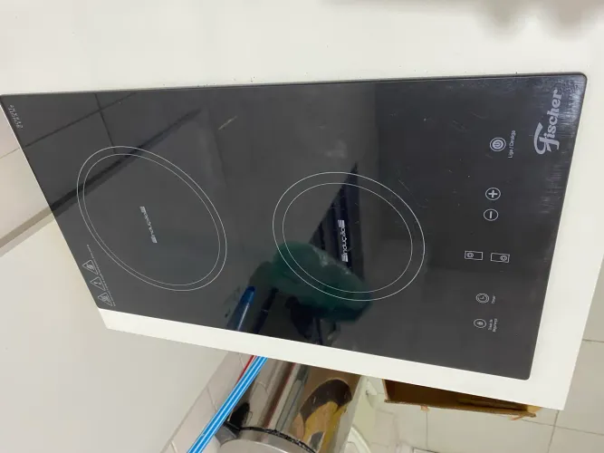 Fogão cooktop Fisher 2 bocas 220V