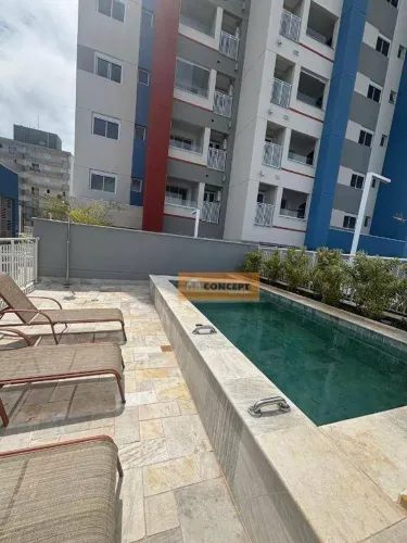 Apartamento com 1 dormitório para alugar, 47 m² por R$ 4.599/mês - Jardim Santa Helena - S