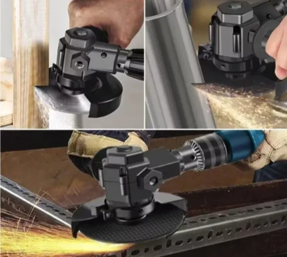 KIT ADAPTADOR LIXADEIRA E ESMERILHADEIRA PARA FURADEIRA E PARAFUSADEIRA