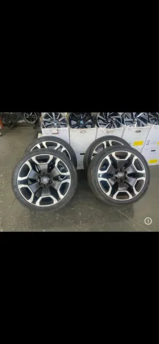 Rodas 22 Hillux e sw4 + pneus 