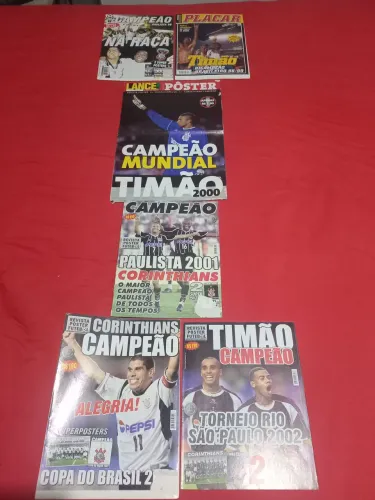 Pôster Corinthians Campeão (de 1998 à 2025)