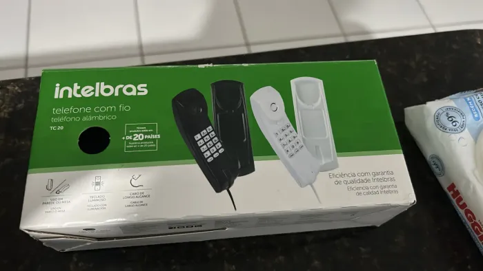 Telefone fixo intelbras