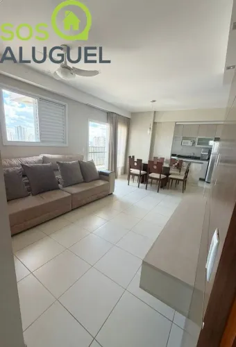Apto Alvorada 100% mobiliado e decorado - Prox. Shopping Pantanal!