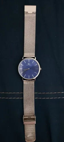 Relógio masculino azul SG