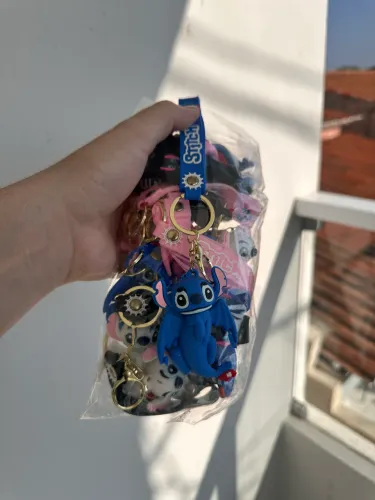Chaveiro Lili Stitch - Cores sortidas - Atacado