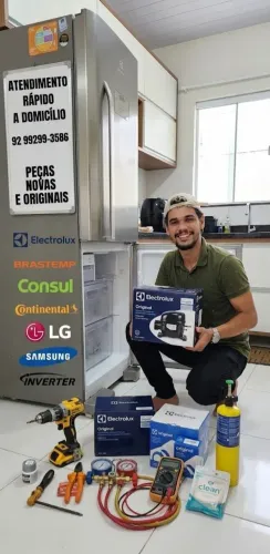Conserta geladeira técnico de geladeira manutenção de geladeira freezer expositor balcão