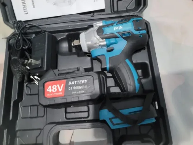 Chave de impacto sem fio JMJN 48V - Parafusadeira de impacto profissional