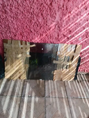 Chapa de vidro temperado