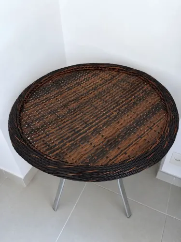 Mesa Redonda para Área Gourmet ou Varanda - 90 cm