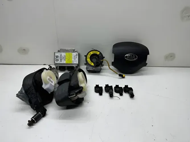 Kit Air Bag Kia Sportage 2013 A 2016 Preto