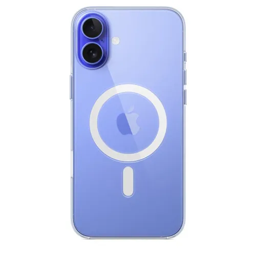 Capa transparente com MagSafe para iPhone 16 Plus