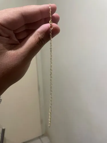 Colar de Ouro 750 (18K) - Novo, Nunca Usado