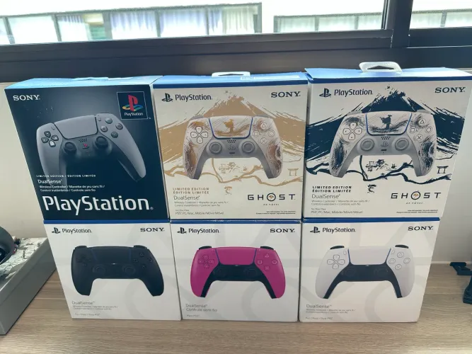 Controles Dualsense PS5 Lacrados e Seminovos