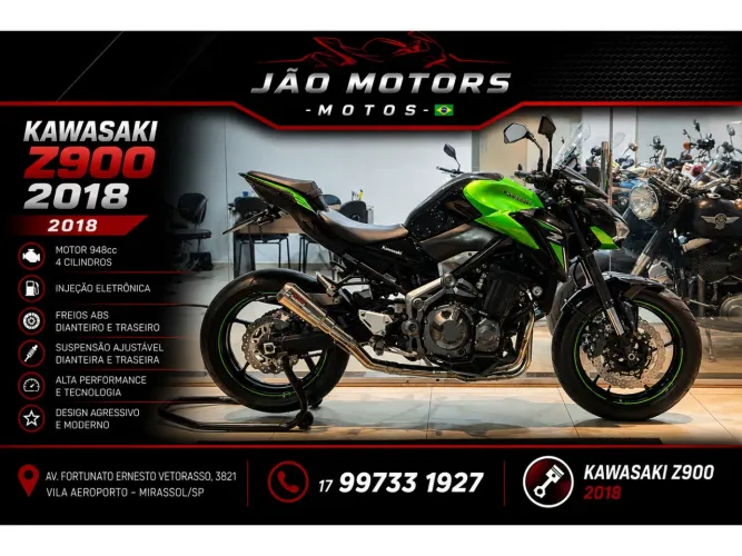 Kawasaki Z900 2018