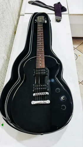 Guitarra Epiphone Special II Preta - Modelo Les Paul
