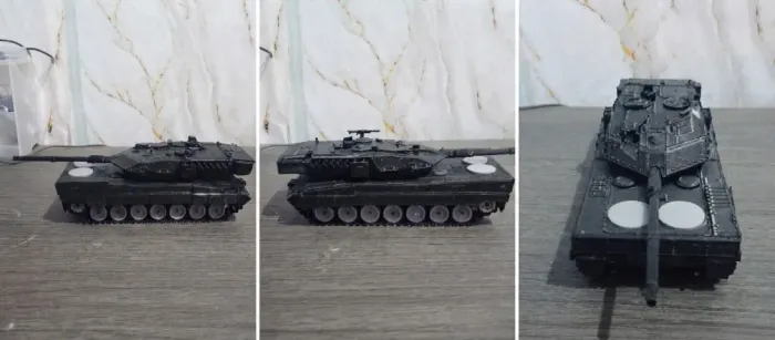 Miniatura / Maquete de Tanque de Guerra (Modelo Colecionável)