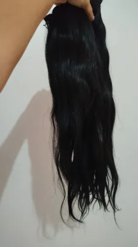 Cabelo humano telado 350g