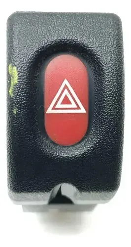 Botao Pisca Alerta Chevrolet Corsa 2011 Preto