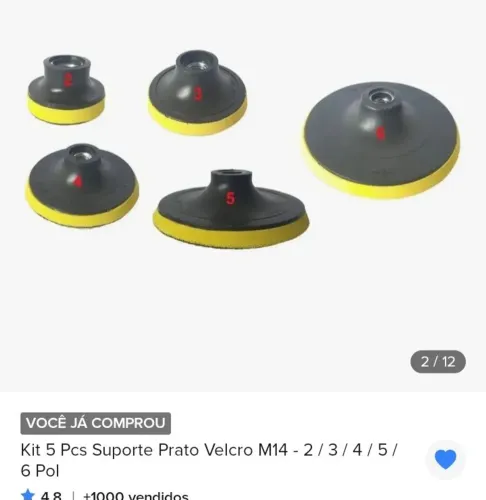Kit para polimento ou restauração de Faróis.