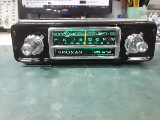 Radio Motoradio 3 Faixas com Bluetooth