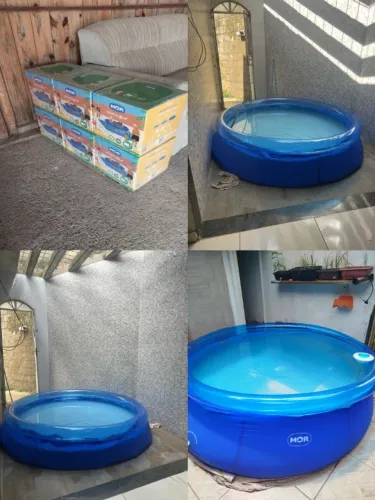 Piscina Inflável Redonda 2400 Litros Mor Grande e Resistente