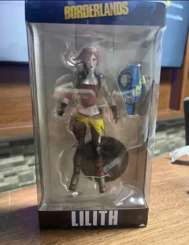 Figure borderlands lilith mcflare original com caixa aproximadamente 20cm faço envio