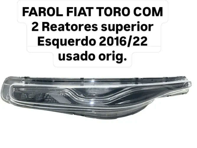 FAROL FIAT TORO SUPERIOR ESQUERDO 2017/2022