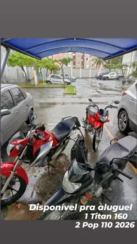 Moto para alugar tintan e pop