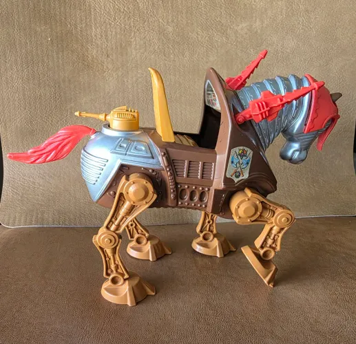 Boneco He Man Stridor Estrela completo anos 80