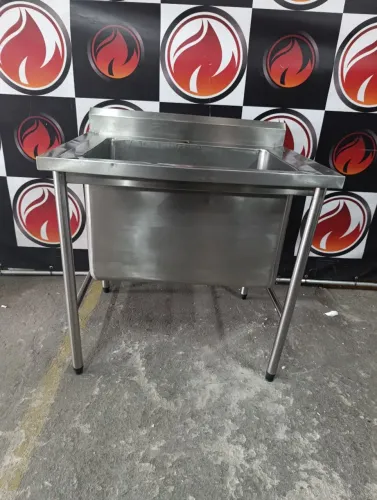 Tanque industrial cuba funda todo no aço inox usado ótimo estado como podemos ver na foto