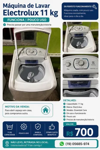 Máquina de lavar 