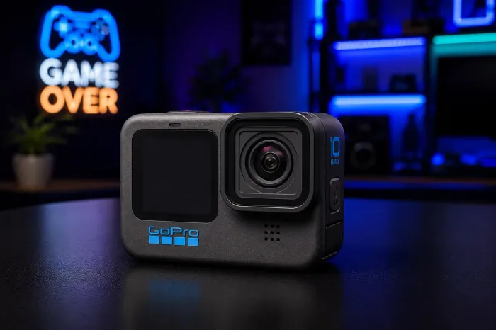 Go Pro Hero Black 10 + Kit original de acessórios 