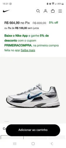 Tenis Nike initiator novo