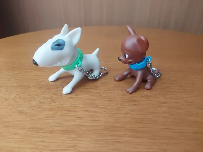 lote chaveiro mini petz biterz wom cachorro