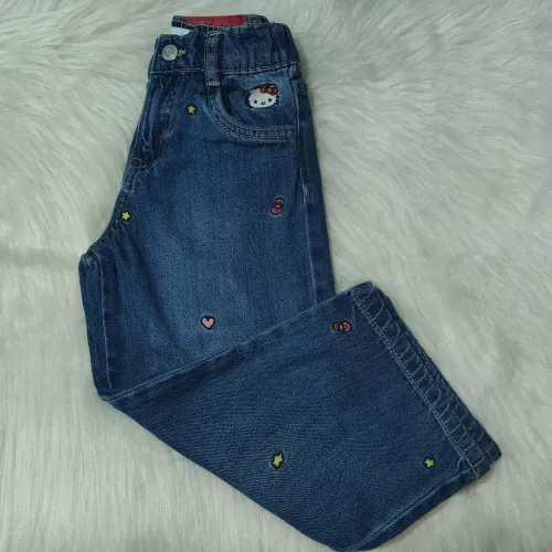Calça Jeans Hello Kitty Zara Tamanho 5