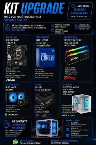 Kit Upgrade PC GAMER!