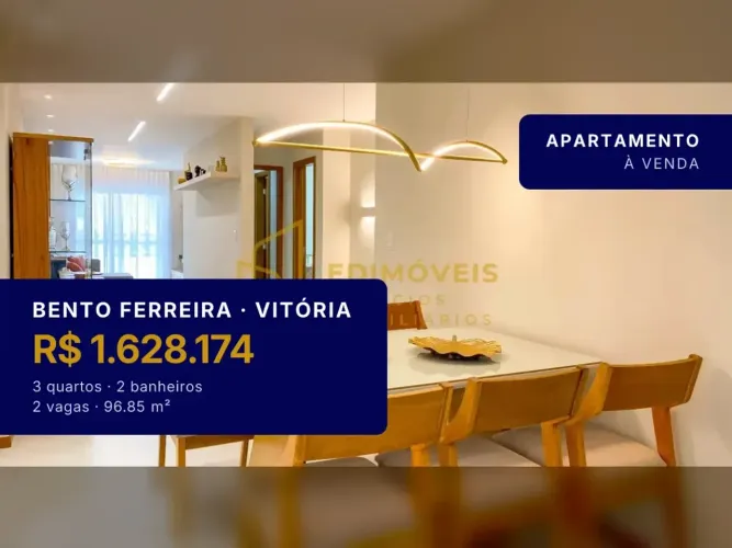 Bento Ferreira: seu novo lar espera por você neste apartamento decorado!