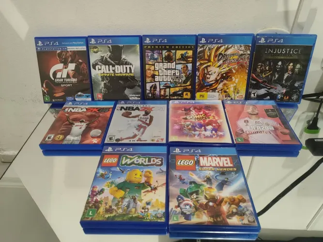 Lote De Jogos PS4
